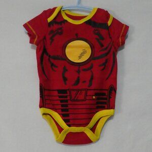 MARVEL Iron Man Avengers Baby Bodysuit Onesie - 0-3 Months